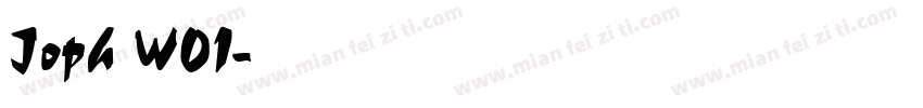 Joph W01字体转换